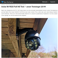 Instar IN-9020 Full HD Test – Unser Testsieger 2020!