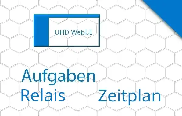 INSTAR UltraHD Serien (2K+ 1440p & 4K 2160p) Web User Interface Aufnahme Menu - Relais Zeitplan