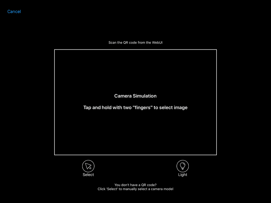 InstarVision iPad Installation Wizard