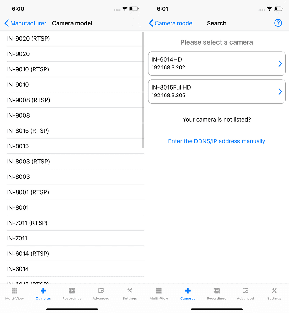 InstarVision iPhone Installation Wizard
