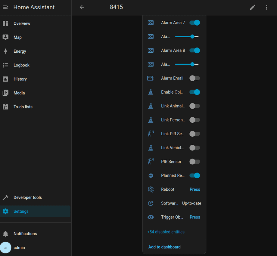 Home Assistant MQTT Discovery INSTAR IP Kameras