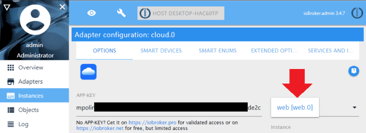 ioBroker Cloud Adapter