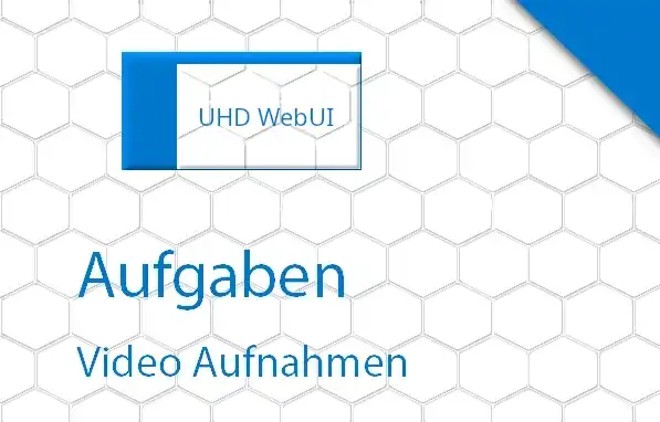 INSTAR UltraHD Serien (2K+ 1440p & 4K 2160p) Web User Interface Aufnahme Menu - Video