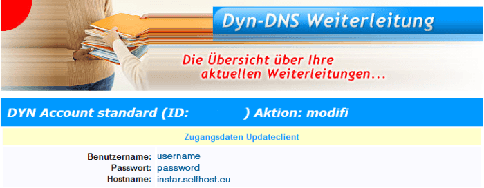 Third Party DDNS Provider No-IP