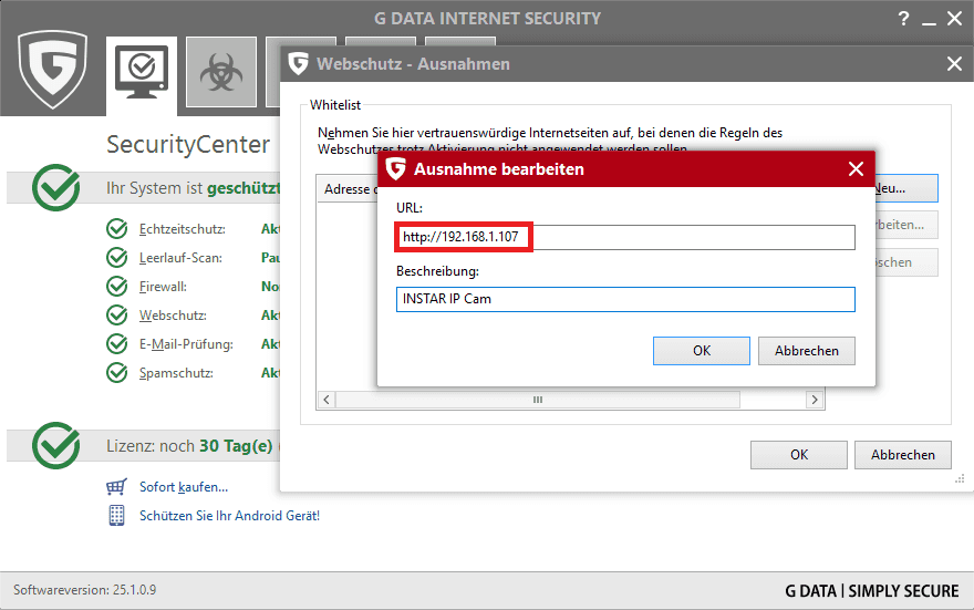 GDATA Internet Security