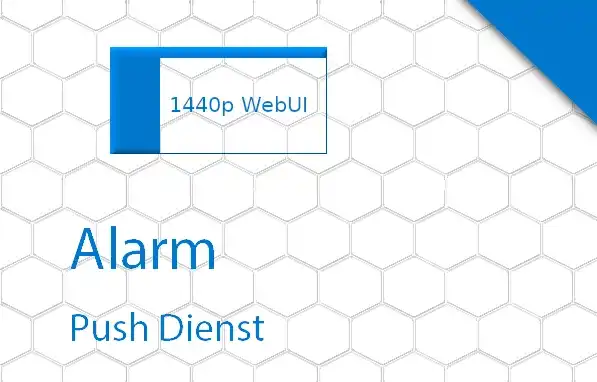 INSTAR 1440p Web User Interface Alarm Menu