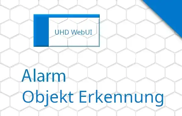 INSTAR UltraHD Serien (2K+ 1440p & 4K 2160p) Web User Interface Alarm Menu