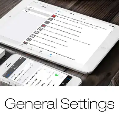 General App Settings