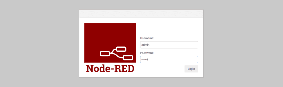 Node-RED Installation with Docker