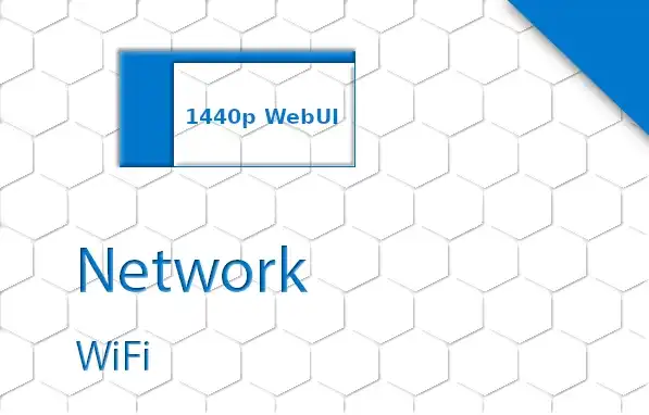 INSTAR 1440p Web User Interface Network Menu