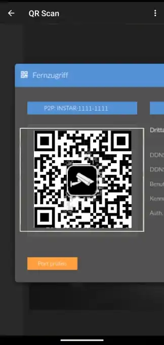 Add your camera using its DDNS address