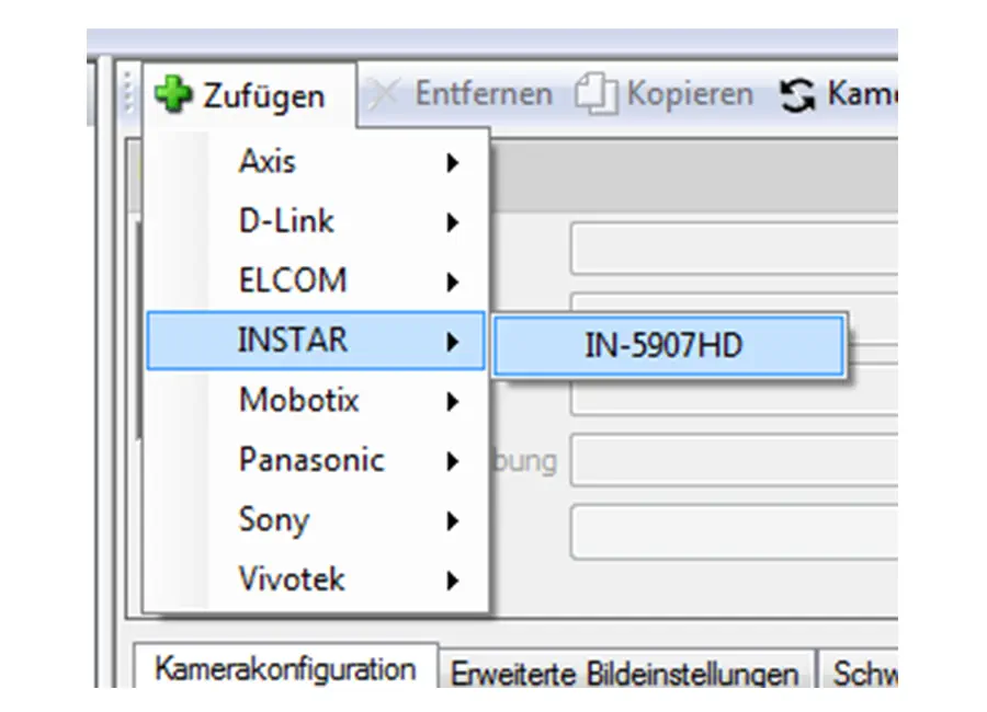 Domovea Home Automation for your INSTAR IP Camera