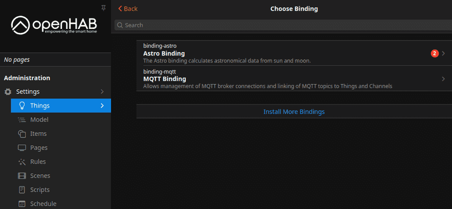 OpenHAB MQTT Discovery für INSTAR Kameras