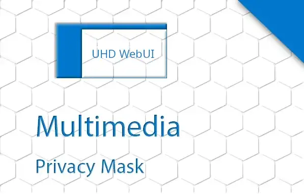 INSTAR UltraHD Series (2K+ 1440p & 4K 2160p) Web User Interface Multimedia Menu