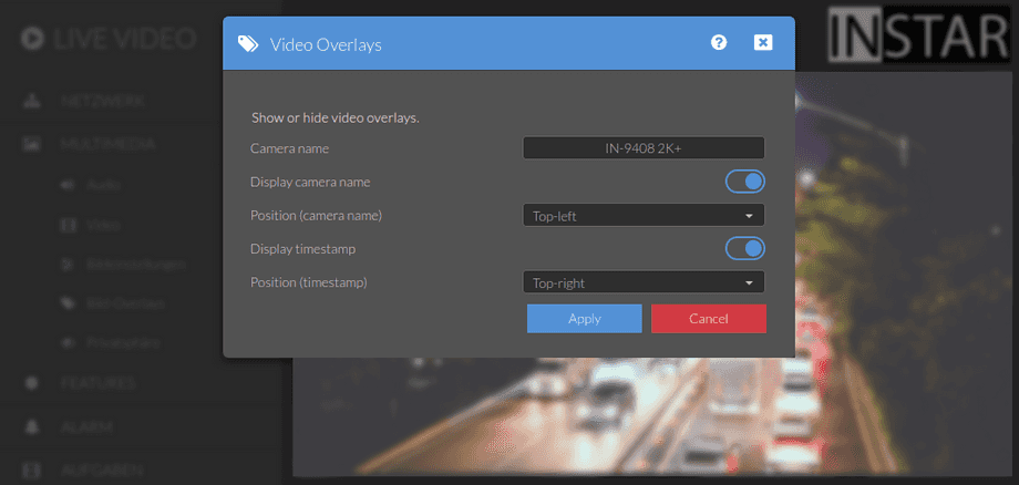 Web User Interface - 1440p Series - Multimedia Video Overlays