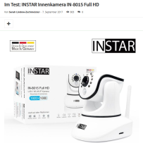 Im Test: INSTAR Innenkamera IN-8015 Full HD