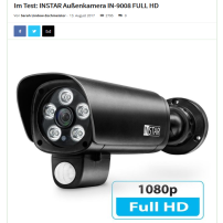 Im Test: INSTAR Außenkamera IN-9008 FULL HD