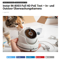 Instar IN-8003 Full HD PoE Test – In- und Outdoor Überwachungskamera