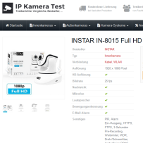 INSTAR IN-8015 Full HD Test