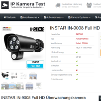 INSTAR IN-9008 Full HD Überwachungskamera