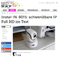 Instar IN-8015: schwenkbare IP-Cam mit Full HD im Test