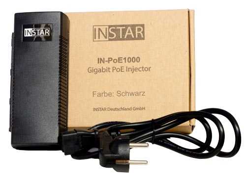 INSTAR IN-PoE 1000 Power over Ethernet Injector