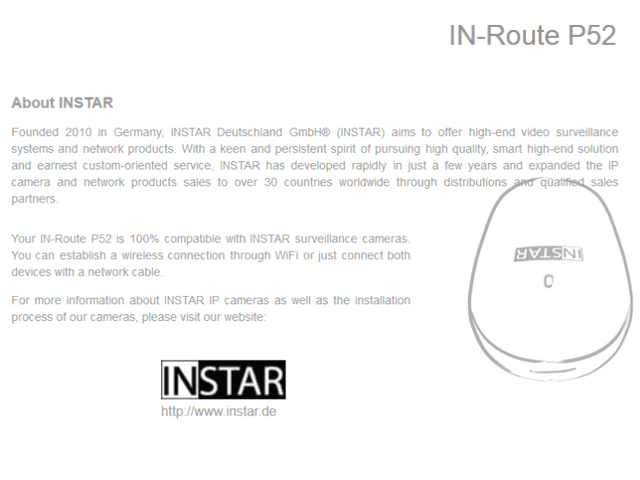 IN-Route P52 Portable Router