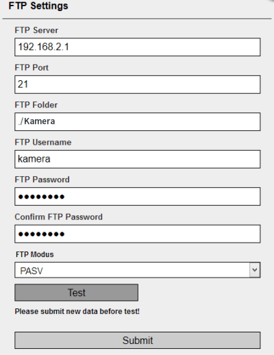Serveur FTP local Telekom Speeport
