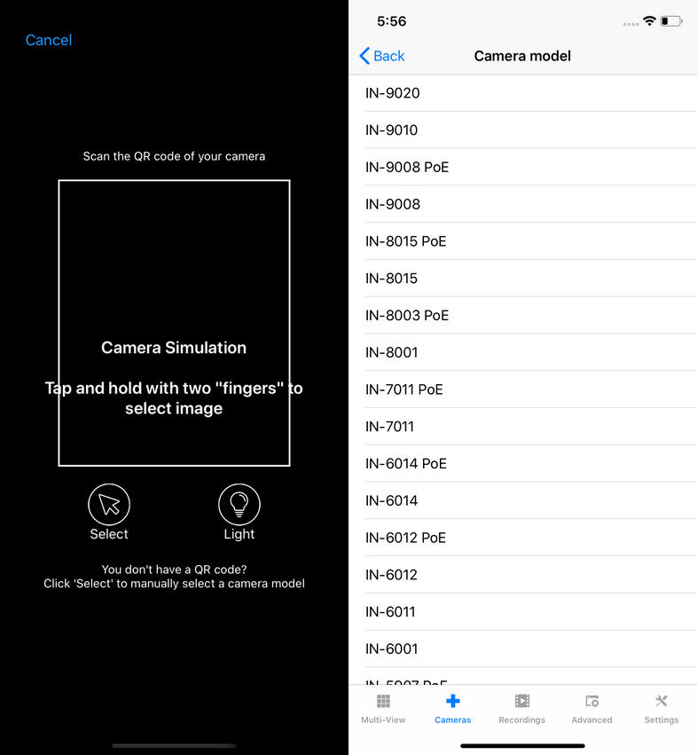 InstarVision iPhone Installation Wizard