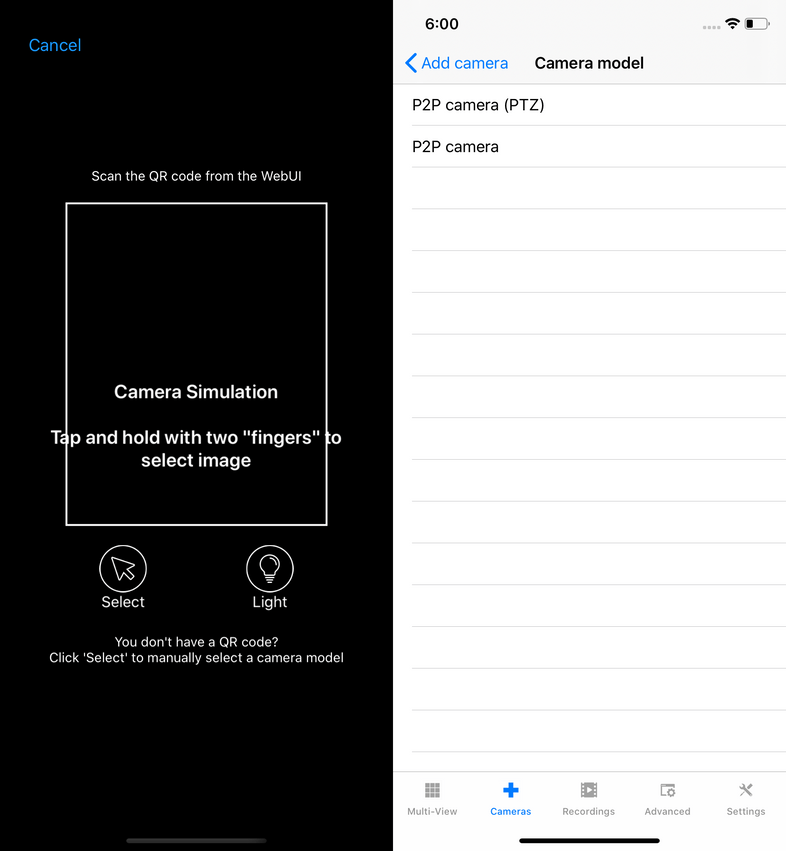 InstarVision iPhone Installation Wizard