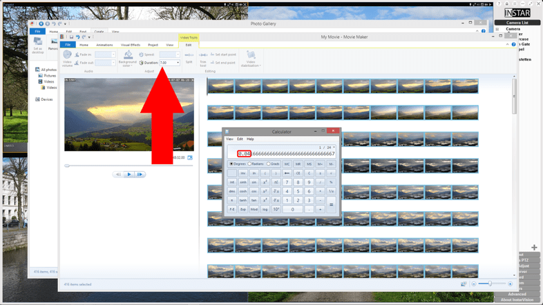 How to create a Timelapse Video from a Photoseries in Windows?