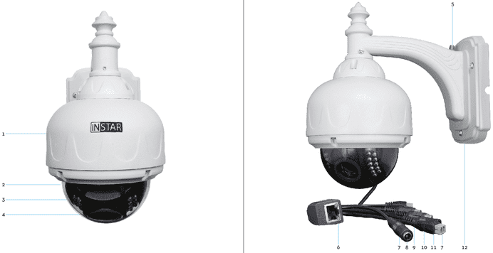 INSTAR IN-7011 HD IP Camera Product Features