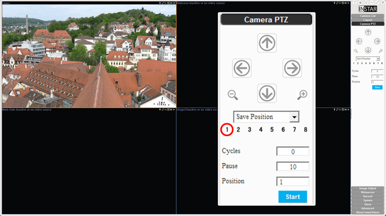 How to Program a PTZ Camera Tour