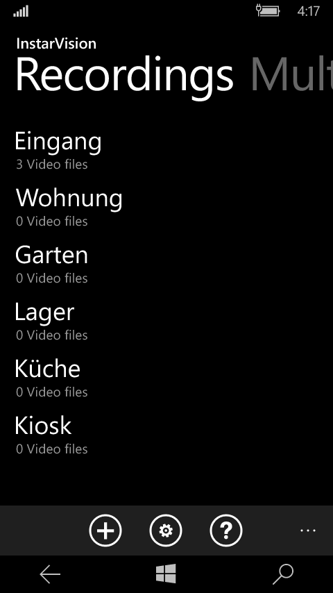 InstarVision Windows Phone App