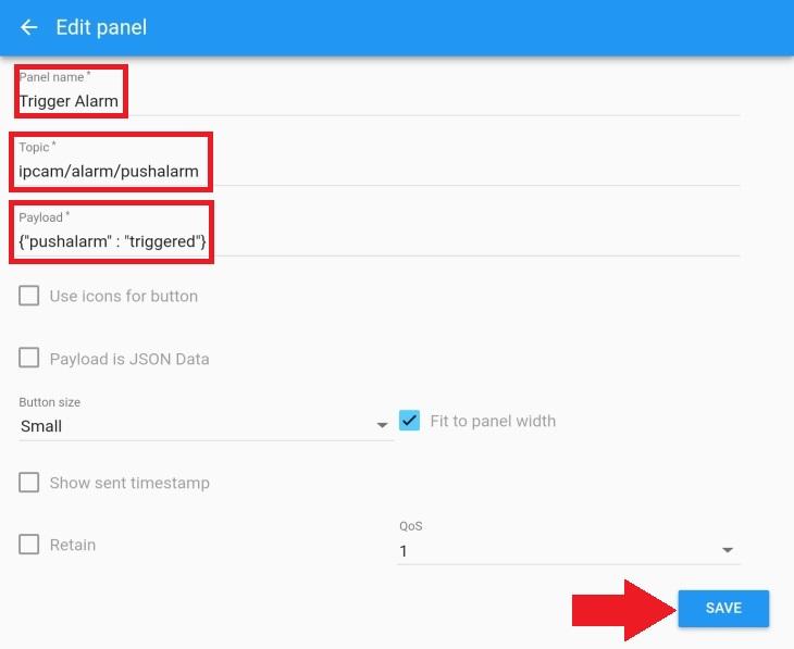 IoT MQTT Panel