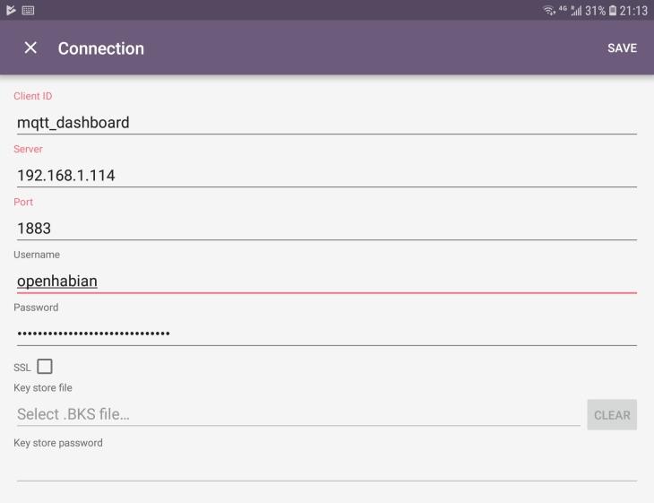 MQTT Dashboard